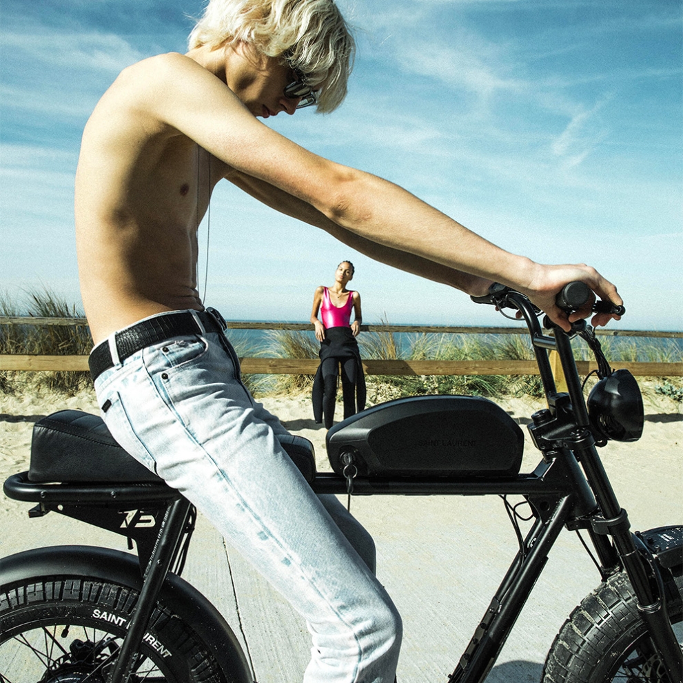 Super73 SAINT LAURENT collab